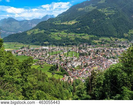 Nafels Is A Town In The Municipality Of Glarus Nord In The Canton Of Glarus, Switzerland.