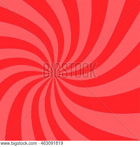 Red Sunburst Good For Christmas Background Use