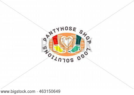 Pantyhose Shop Vector Template Logo Design Solutions