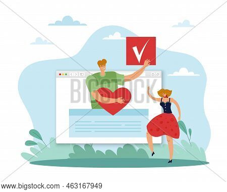 Verified Identity, Approval Control And Positive Authorization Process. Browser Or Social Media Page