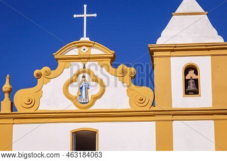 Church Of Our Lady, Located In Arraial Dajuda, Porto Seguro, Brazil