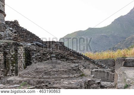 The Stairs Of The Amluk Dara Stupa