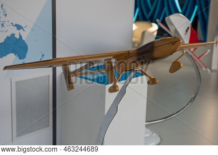 August 30, 2019, Moscow Region, Russia. Mock-up Of The Iranian Hesa Ababil Uav