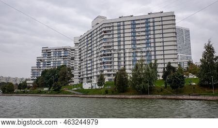 September 19, 2021, Moscow, Russia. Residential Complex Severnoe Chertanovo In The Russian Capital.