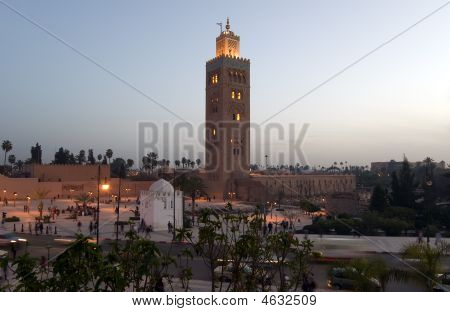 Marrakesh Koutoubia minaresi