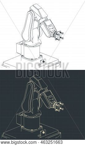 Robot With Suction Cups Blueprints