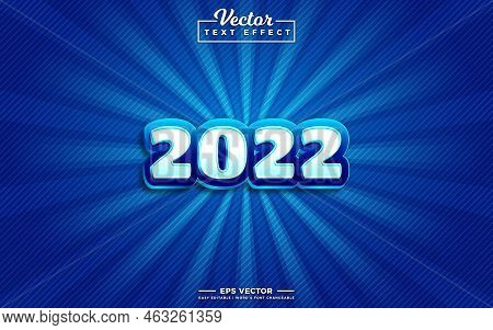 New Year 3d Editable Text Effect Design