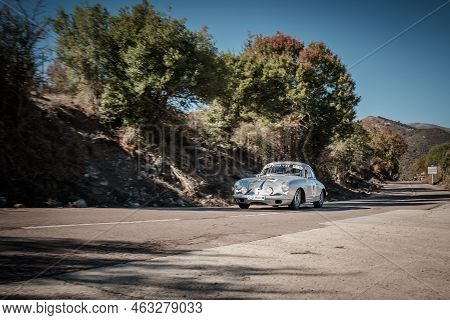 Novella, Corsica, France - 7th October 2022: Dominique Jouvin And Cludine Jouvin Compete In Their Po