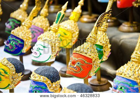 Thaise Khon masker