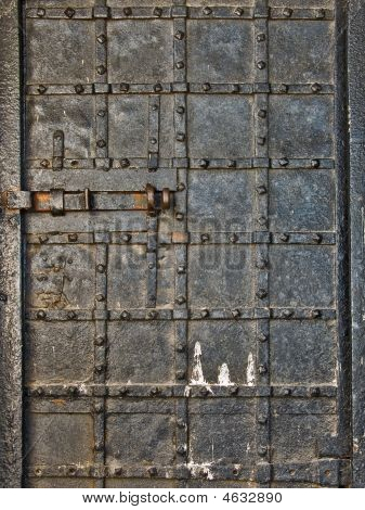 Porte forgée