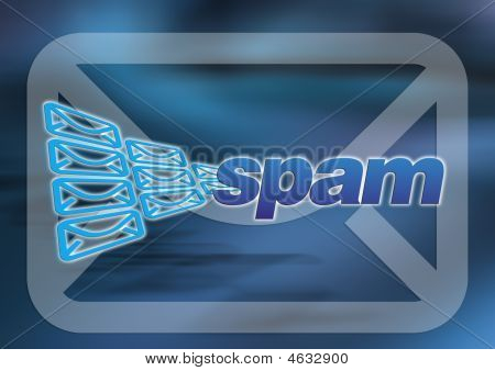 Spam ilustrace