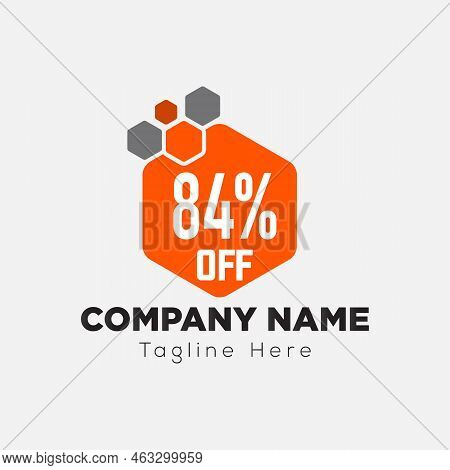 Offer Logo On Letter 84 Template. Offer On 84 Letter, Initial Offer Sign Concept