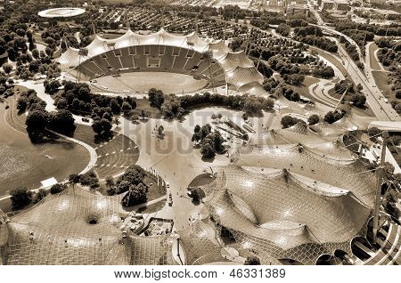 Stadion Olympiapark w Monachium