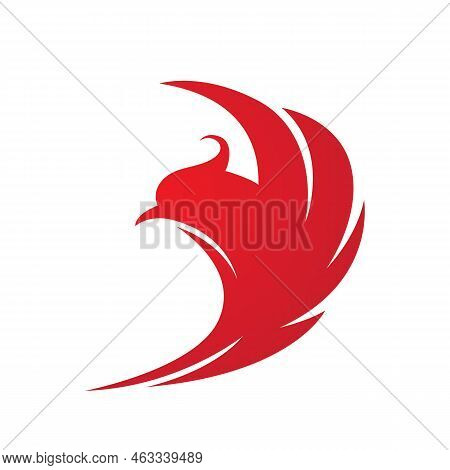 Phoenix Vector Icon Illustration