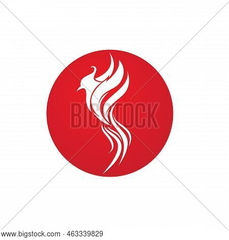 Phoenix Vector Icon Illustration