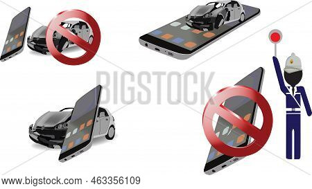 Auro Incident Prohibition To Call With The Mobile Phone-