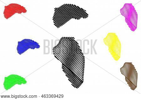 Poivre And Du Sud Island (republic Of Seychelles, Indian Ocean, Outer Islands, Amirante Islands) Map