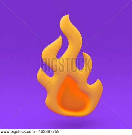 Render Cartoon Fire Image & Photo (Free Trial) | Bigstock