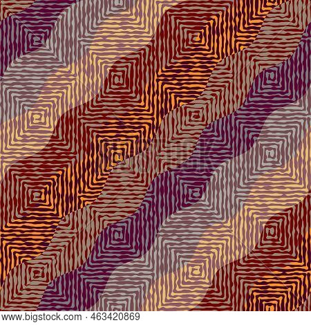 Vector Ethnic Tribal Pattern. Seamless Art Image.