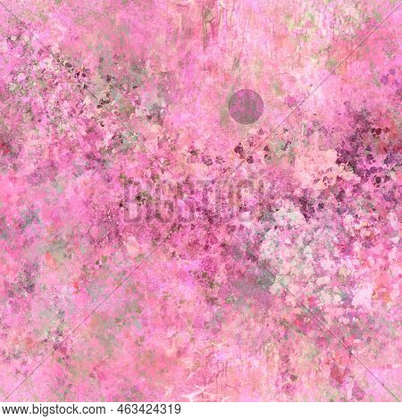 Pink Abstract Blurred Layered Paint Seamless Background Inspired By Lush Spring Bloommixed Irregular