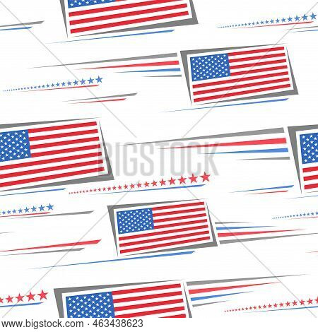 Vector American Flags Vector & Photo (Free Trial) | Bigstock