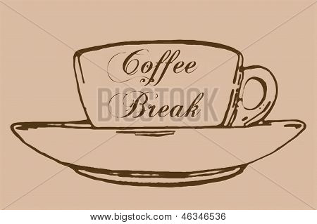 Koffiepauze vintage