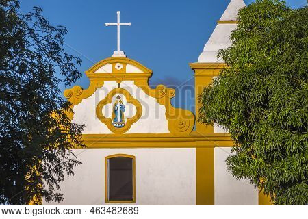 Church Of Our Lady, Located In Arraial Dajuda, Porto Seguro, Brazil