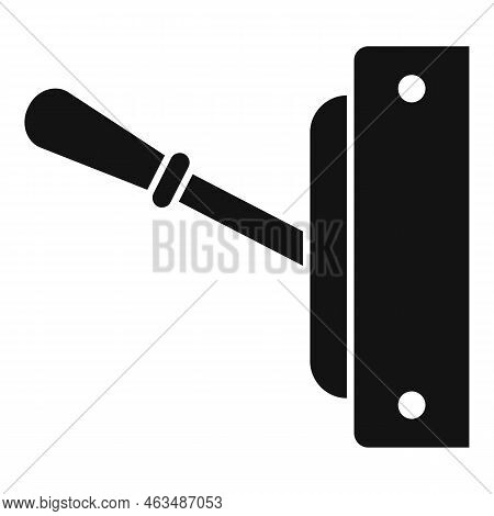 Current Breaker Icon Simple Vector. Circuit Box. Fuse Power