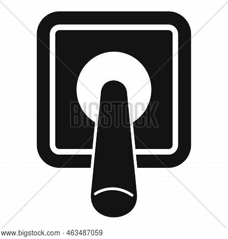 House Breaker Icon Simple Vector. Safety Panel. Switch Fuse