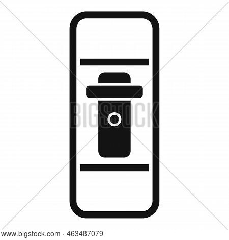 Fuse Breaker Icon Simple Vector. Switch Panel. Home Power