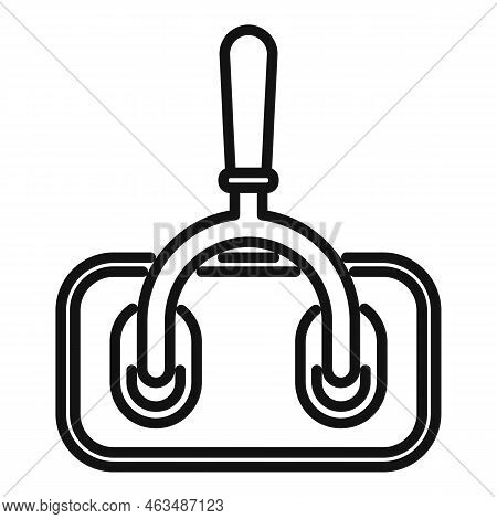 Home Breaker Icon Outline Vector. Fuse Panel. Safety Power