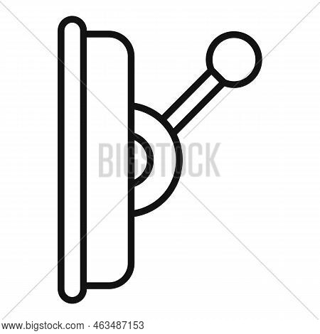 Technician Breaker Icon Outline Vector. Circuit Box. Switch Fuse