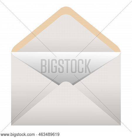 Paper Envelope Icon Cartoon Vector. Package Letter. Postal Service