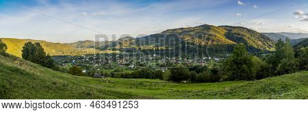 Carpathian Rural Landscape, Hutsulshchyna National Park, Ukraine