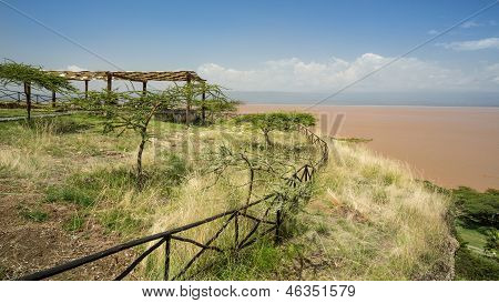 Bredden af Langano sø