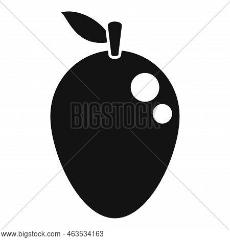 Gmo Mango Icon Simple Vector. Dna Food. Gene Biology