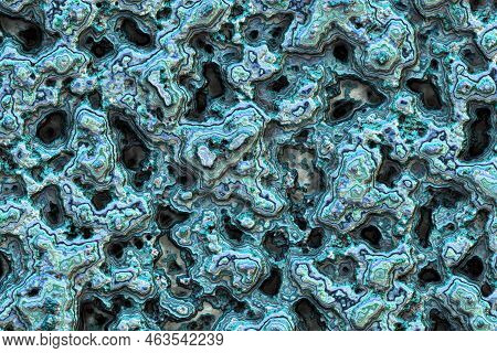 Artistic Schistose Stone Computer Art Texture Or Background Illustration