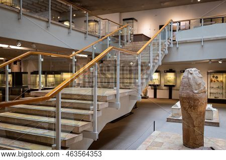 Haifa, Israel - September 21, 2022, The Reuben And Edith Hecht Museum Is A Museum Located On The Gro