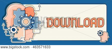Writing Displaying Text Download. Business Approach Act Or Instance Of Transferring Something To Ano