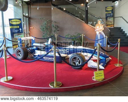 Vienna, Austria - Circa July 2020: Renault Formula One Car