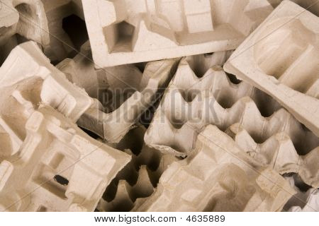 Scatola di cartone riciclato