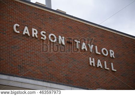 Louisiana Tech University, Ruston, Louisiana, United States - July 07 2018: Carson-taylor Hall On Lo
