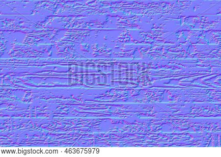Normal Map Of Wooden Pine Planks Of House Facade