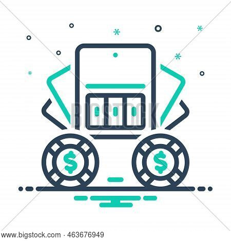 Mix Icon For Betting Prerequisite Stipulation Casino Gambling Match Poker Wager