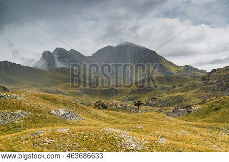 Amaizing Sunset View On Durmitor Mountains, National Park, Mediterranean, Montenegro, Balkans, Europ