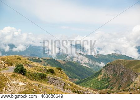 Amaizing Sunset View On Durmitor Mountains, National Park, Mediterranean, Montenegro, Balkans, Europ