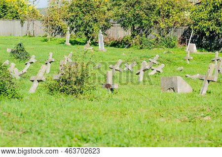 The Old Military Cemetery At Tranžament, Petrvovaradin.