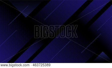 Modern Abstract Gradinet Black And Blue Background. Eps 10