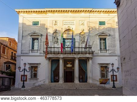 Phoenix Theater (gran Teatro La Fenice) In Venice, Italy - October 2022
