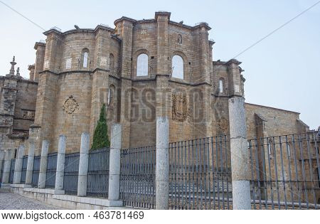 Convent Of San Benito Church, Parent Headquarters Of The Order Of Alcantara, Caceres, Extremadura, S